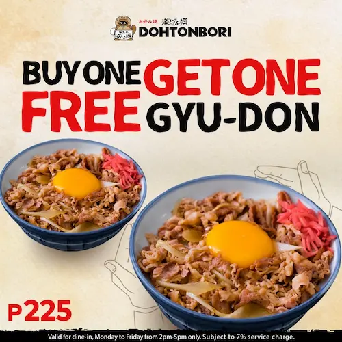 Dohtonbori - Gyudon Manila 
