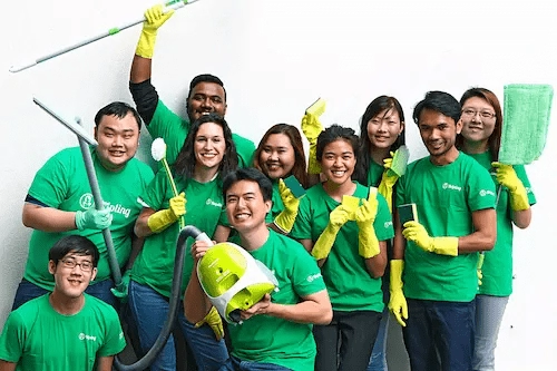 Helpling – Office Cleaning Singapore (Credit: Helpling)