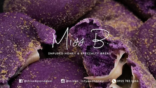 Miss.B infused honey - Ube Pandesal Manila
