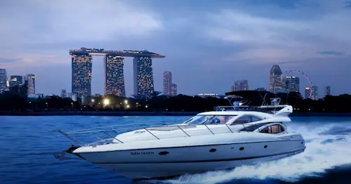 Aqua Voyge - Yacht Rental Singapore (Credit: KOP Properties)