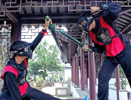 Ninja Tag - Team Building Activities Singapore